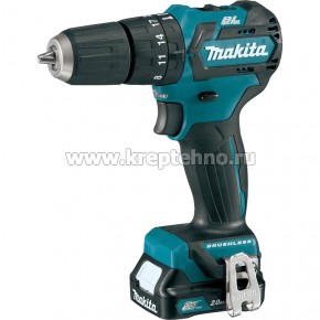 �������������� �����-���������� MAKITA DF332DWAE 10,8� 2.0 ��, Li-ion, 10 ��, ���, 35��, �/�, 2 �����, ���� �����.