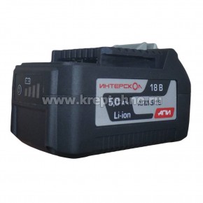 ����������� ��������� ���-5/18�, 18�, 5��, Li-ion, ����� 1 ���, ��������� ������