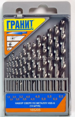 ����� ����� �� ������� 13�� (1,5-6,5��), HSS-G, ���������. �����, ������