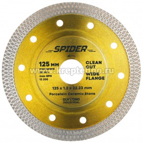 ���� �������� 125x1,2x10x22,23 SPIDER X-��� (������, ������������, ��������), Diamond Industrial
