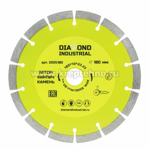 ���� �������� 180x2,3x10�22,23 Segment (���.�����, ������, ������, ��������), Diamond Industrial