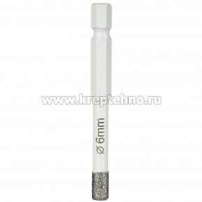 ������� �������� �� �������� � �������������  6 ��, ��������� HEX 1/4, Diamond Industrial 