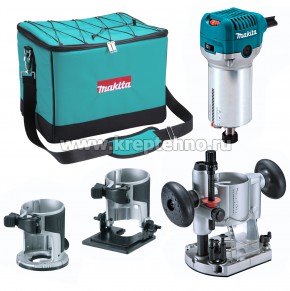 ������ MAKITA RT0700CX2 710��, ����� 6/8��, 10-30 ���. ��/���, ��� ���������, �����