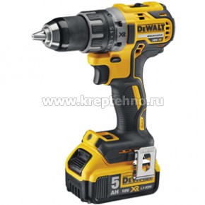 �������������� �����-���������� DeWalt DCD791P2 18�, 2�5,0�� XR Li-lon, 70��, ��� 13��, �����������